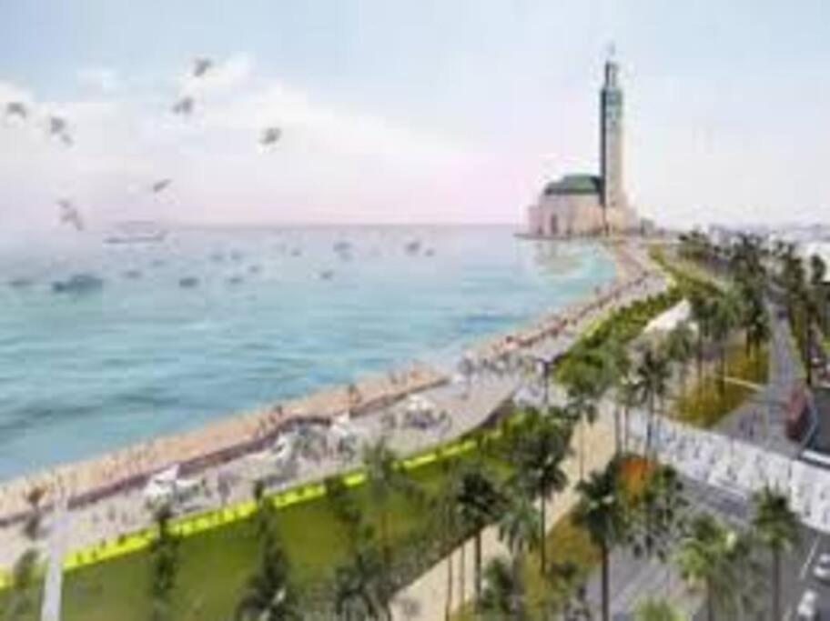 Well Located In Casablanca- 12 Mo Internet- Netflix Apartamento *